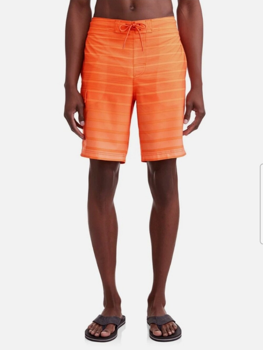 George Orange Mens Swim Trunks Summer Shorts Beach Swimwear Swimsuit